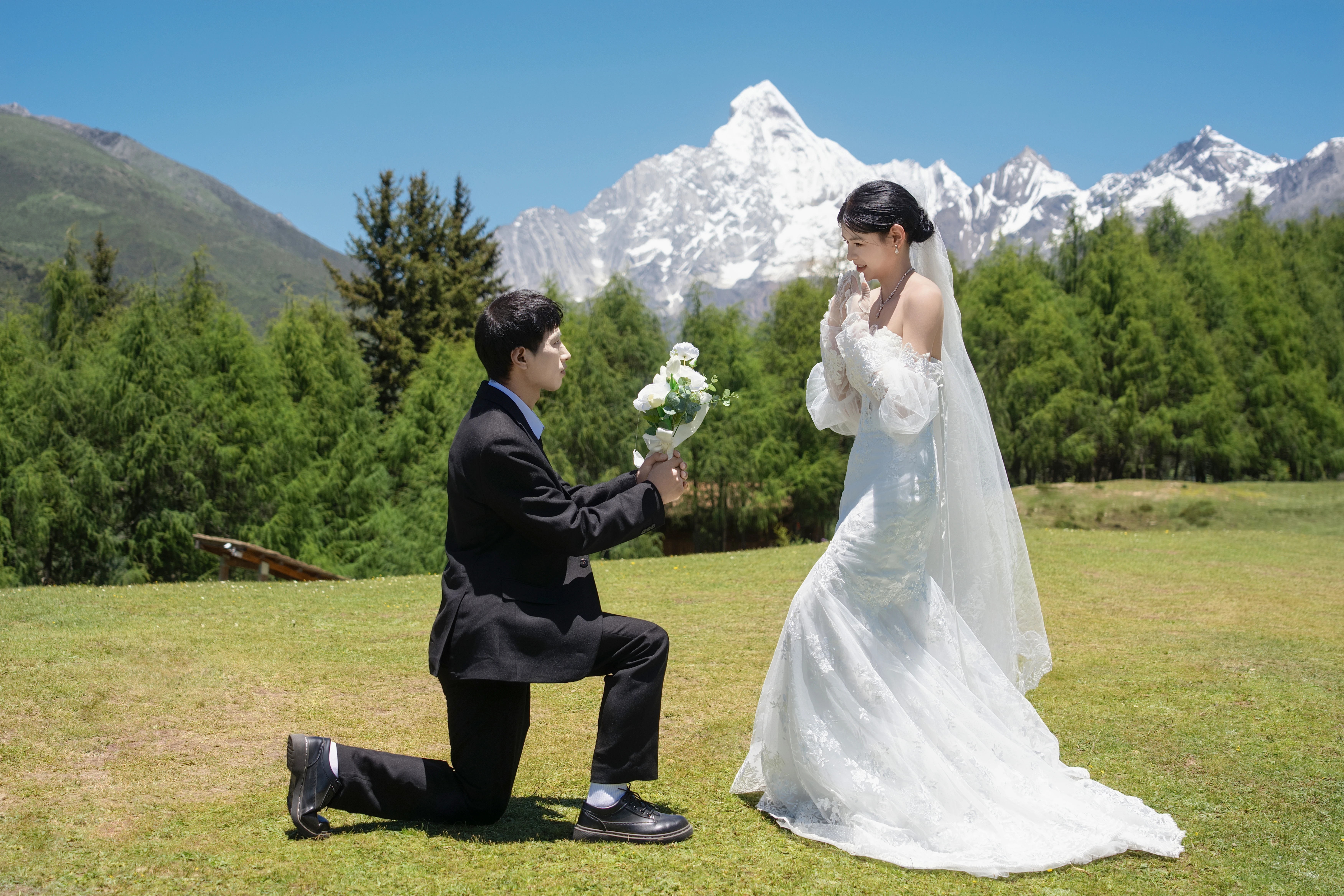 朝山坪-婚纱 - 4